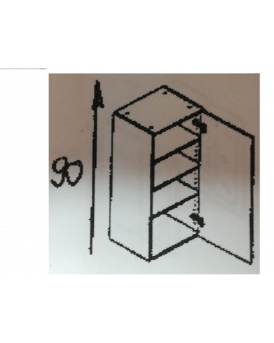 Zgornji element 1x vrata 40