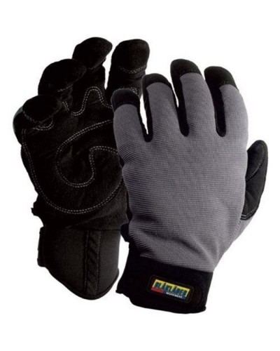 2235-3915-9994 ROKAVICE ČRNO/SIVE