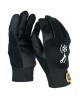 2247-3944-9994 ROKAVICE ČRNO/SIVE