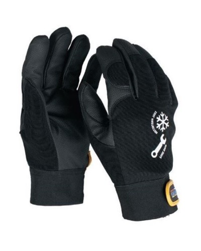 2247-3944-9994 ROKAVICE ČRNO/SIVE