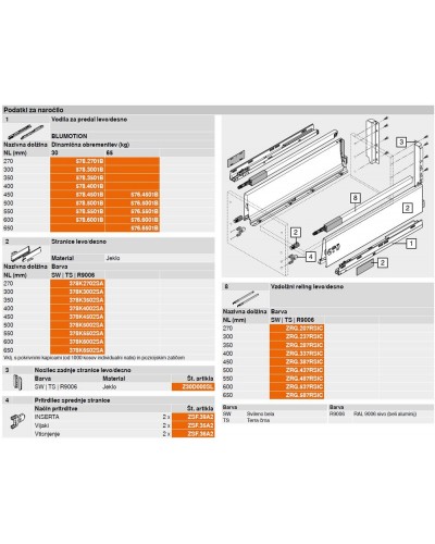 Tandembox Antaro D 224mm-K SKICA
