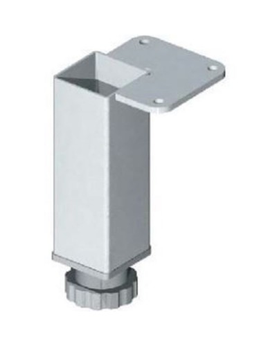 NOGA POHIŠTVENA 40*40*100mm SIVA