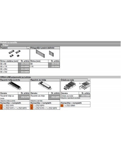Orga-line pribor SKICA