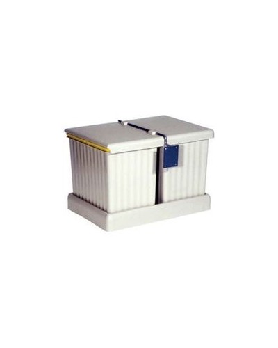 235 KOŠ ZA SMETI PVC SIV 16l+16l