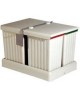 236 KOŠ ZA SMETI PVC SIV 16l+7,5l+7,5l
