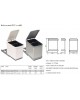 284 KOŠ ZA SMETI SIV-INOX 7,5l+7,5l