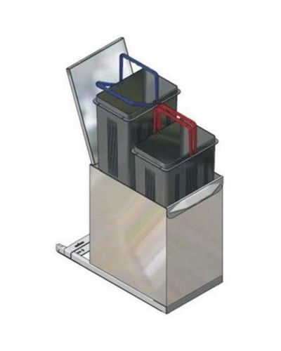 97XP/1 KOŠ ZA SMETI INOX 1del.