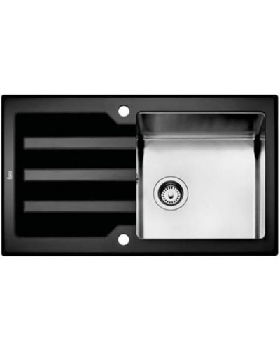 LUX 86 1B 1D KORITO ČRNO KALJ. 860*510mm