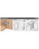 71B3650 SPONA CLIP-TOP BLUMOTION 110''