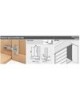 70T9550.TL SPONA CLIP TOP 95"