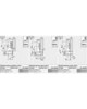 71B9550 SPONA CLIP-TOP BLUMOTION PR. 95"