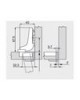 71B9750 SPONA CLIP-TOP BLUMOTION PR. 95"